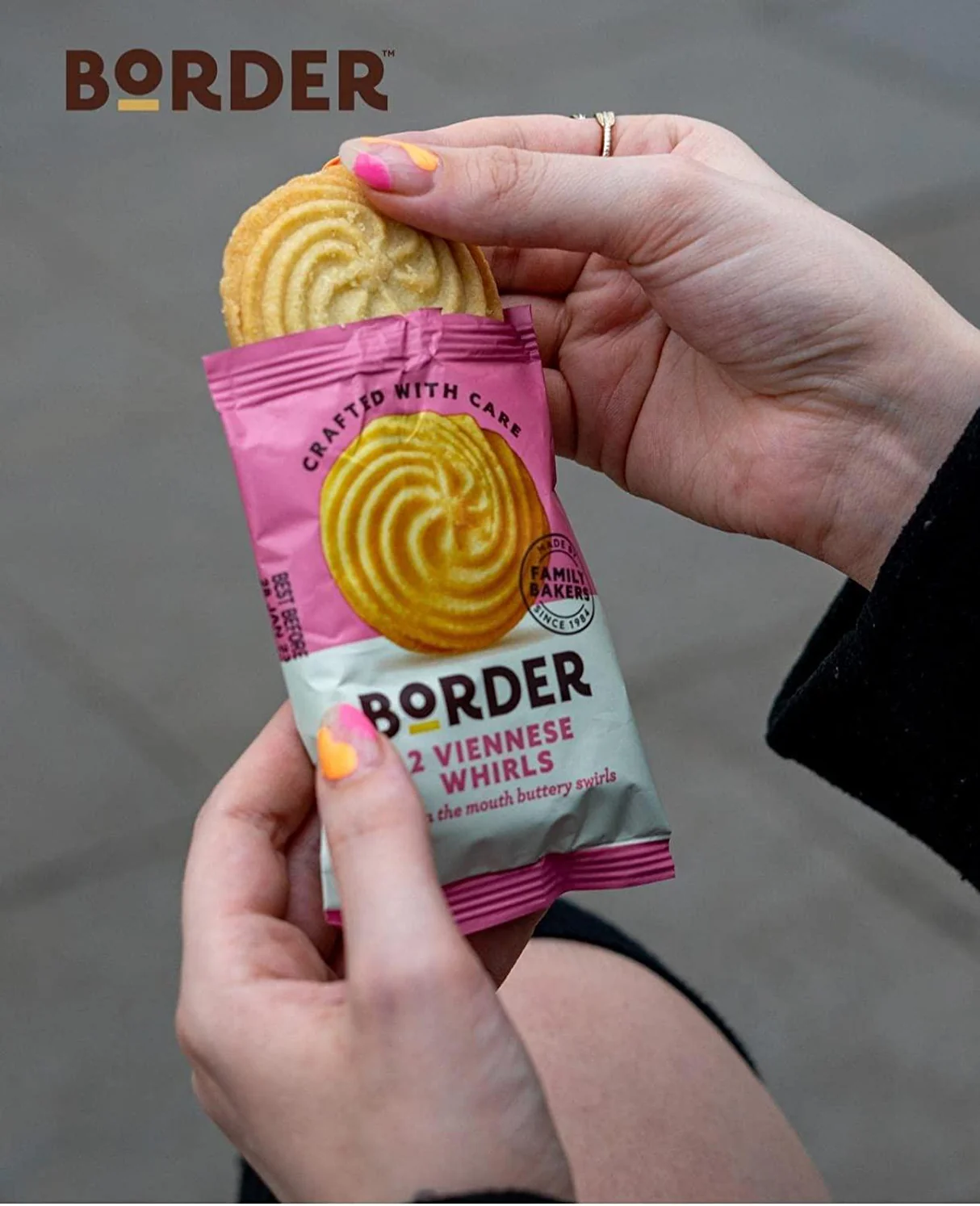 Border Luxury Mini Pack 100 Biscuits 5 Variety (1 Box) - Image 6